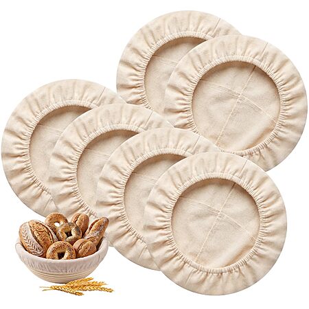 6-Pack 9" Koackl Reusable Cotton Bread Proofing Liner Cover $5.99 + Free Shipping w/ Prime or on $35+