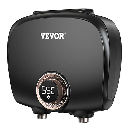 VEVOR Tankless Water Heater Electric, 7kw On Demand Instant Under Sink Water Boiler $66.90