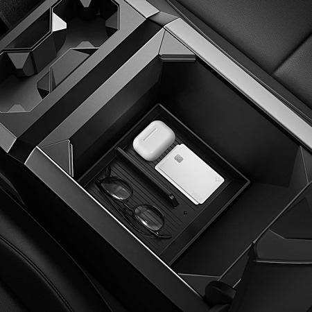 Prime Members: Spigen Tesla Accessories: Spigen Center Console Organizer Tray Designed for Tesla Cybertruck  (Carbon Edition) $10 & More + Free Shipping