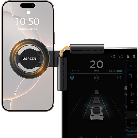 UGREEN Phone Holder for Tesla Model 3 $16.99, Car Phone Mount Air Vent $8.81 & More + Free Ship merchant action required **ehh** $16.19
