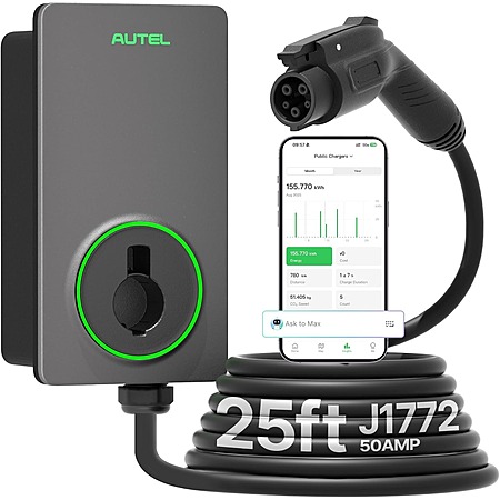 Autel Gen2 50A Home EV Charger $424.13 + Free Shipping